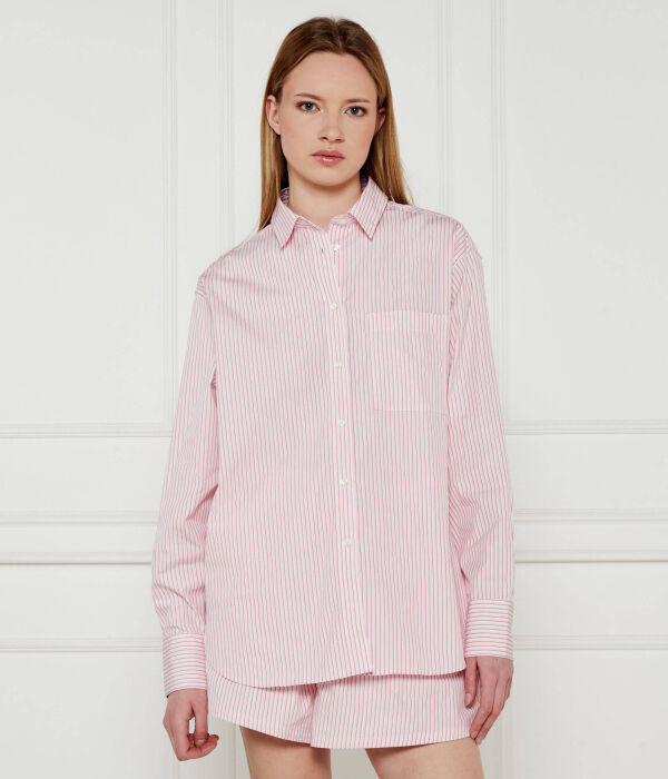 

Рубашка Oversize fit Lacoste, розовый