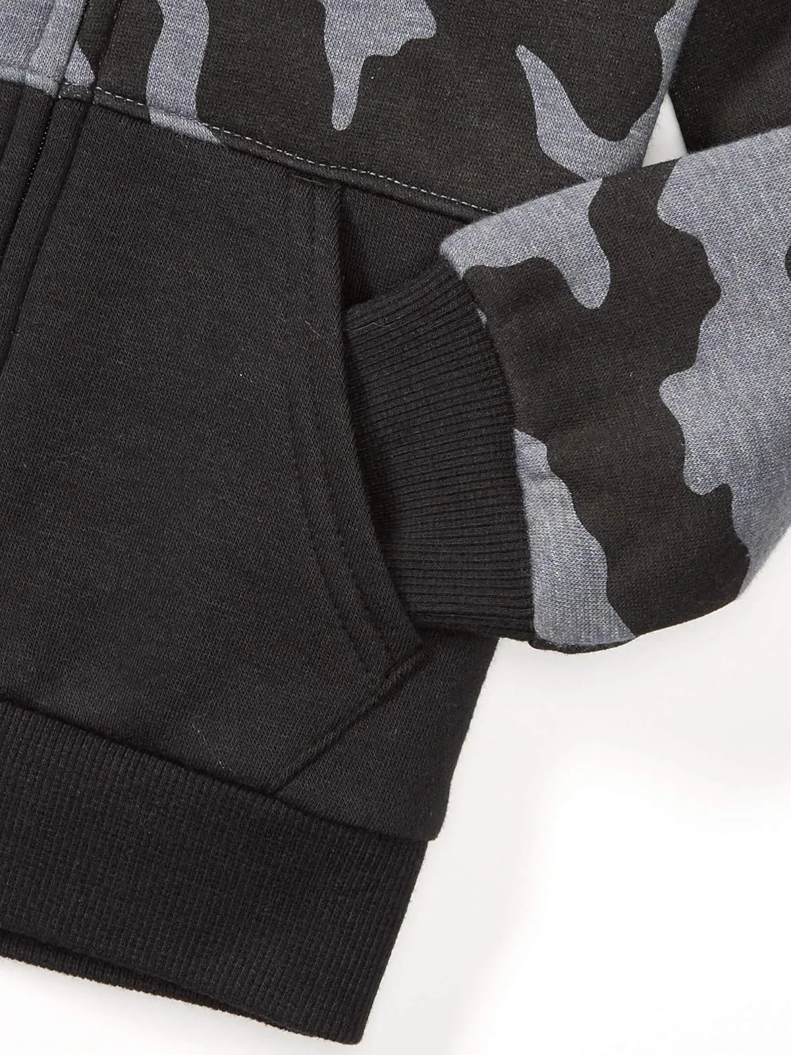 Детский спортивный костюм Under Armour Fury Camo Set, черно-красный — фото 3