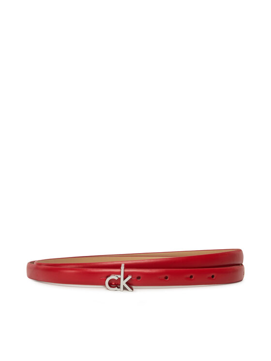 

Женский ремень Ck Buckle Skinny Belt 1.5 K60K612932 Calvin Klein, красный
