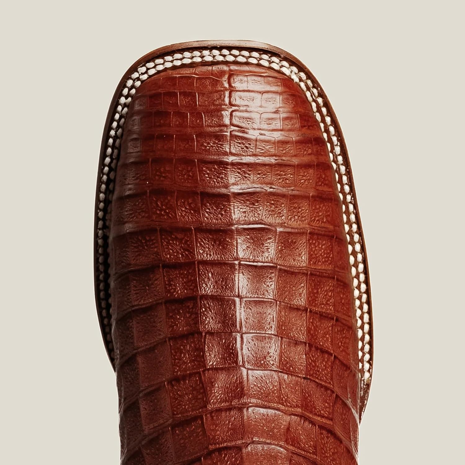 Мужские сапоги Rodeo Cartie из натуральной экзотической кожи каймана с квадратным носком - Shedron Generic, initial — фото 4