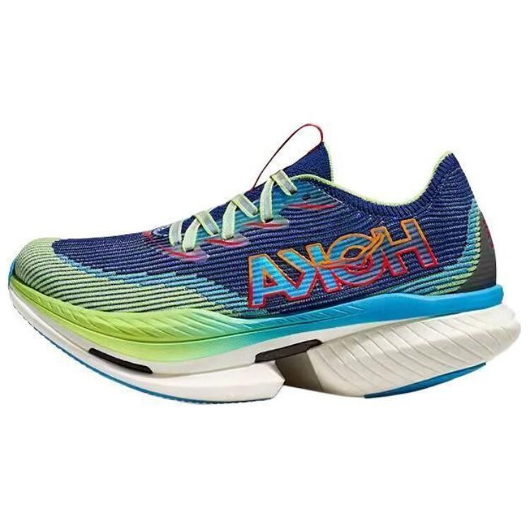 

Кроссовки HOKA ONE ONE Cielo X1 Evening Sky/Lettuce, зеленый