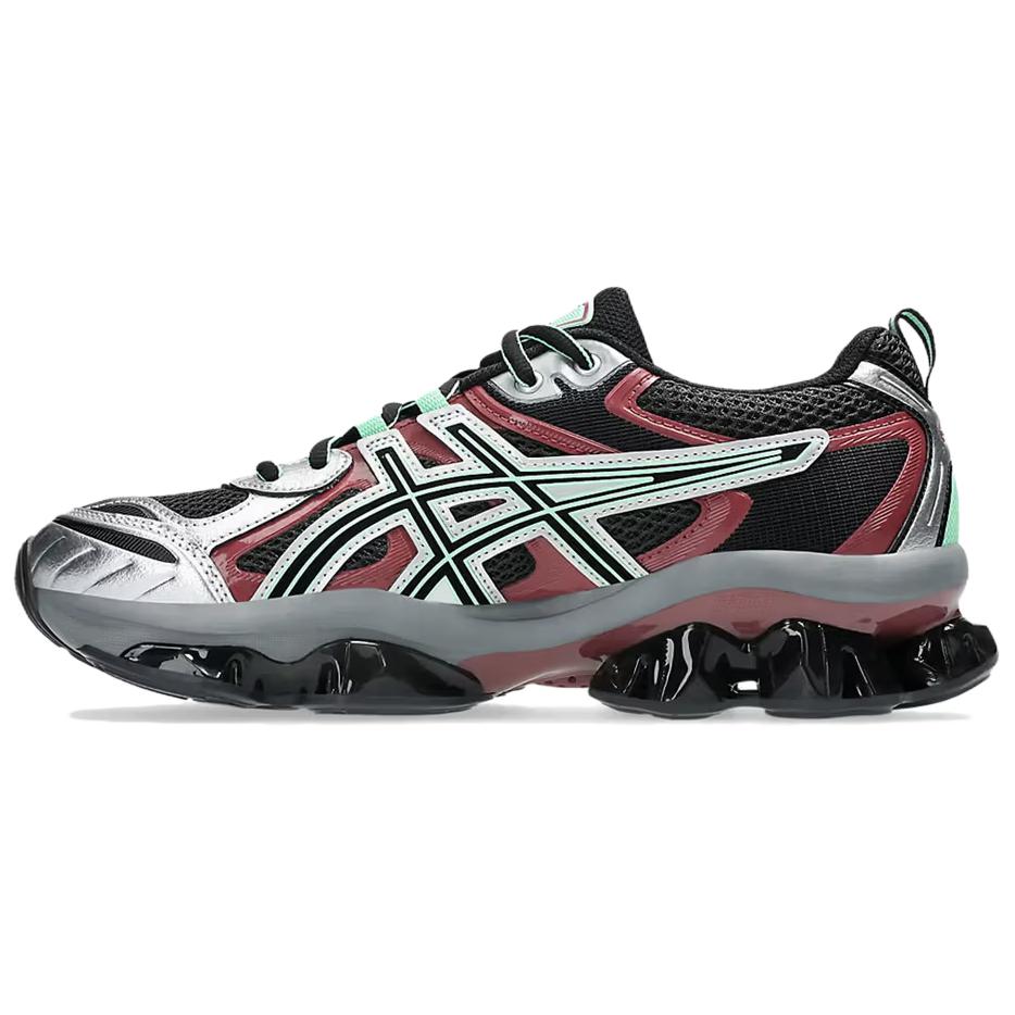 

ASICS GEL Quantum Kinetic устойчивые к истиранию кроссовки low top unisex черный серебристый