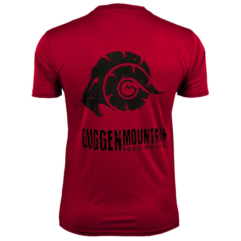 

Функциональная рубашка Guggen Mountain, цвет rot/rot/schwarz