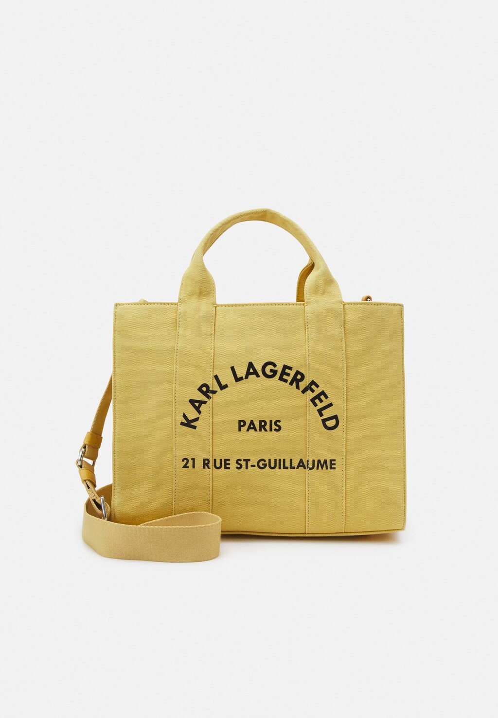 

Сумочка Square Medium Tote KARL LAGERFELD, желтый