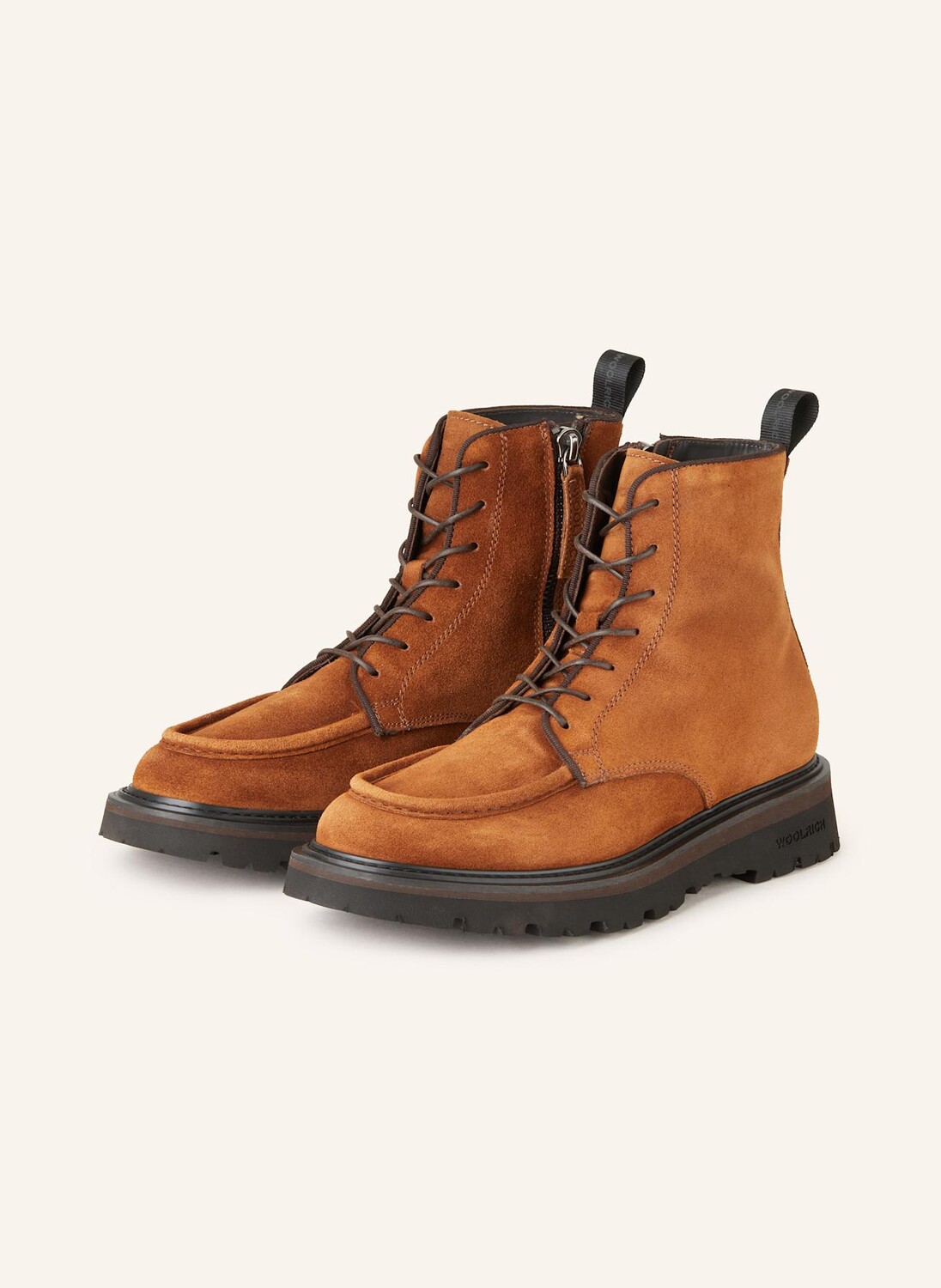 

Ботинки на шнуровке Woolrich, коричневый
