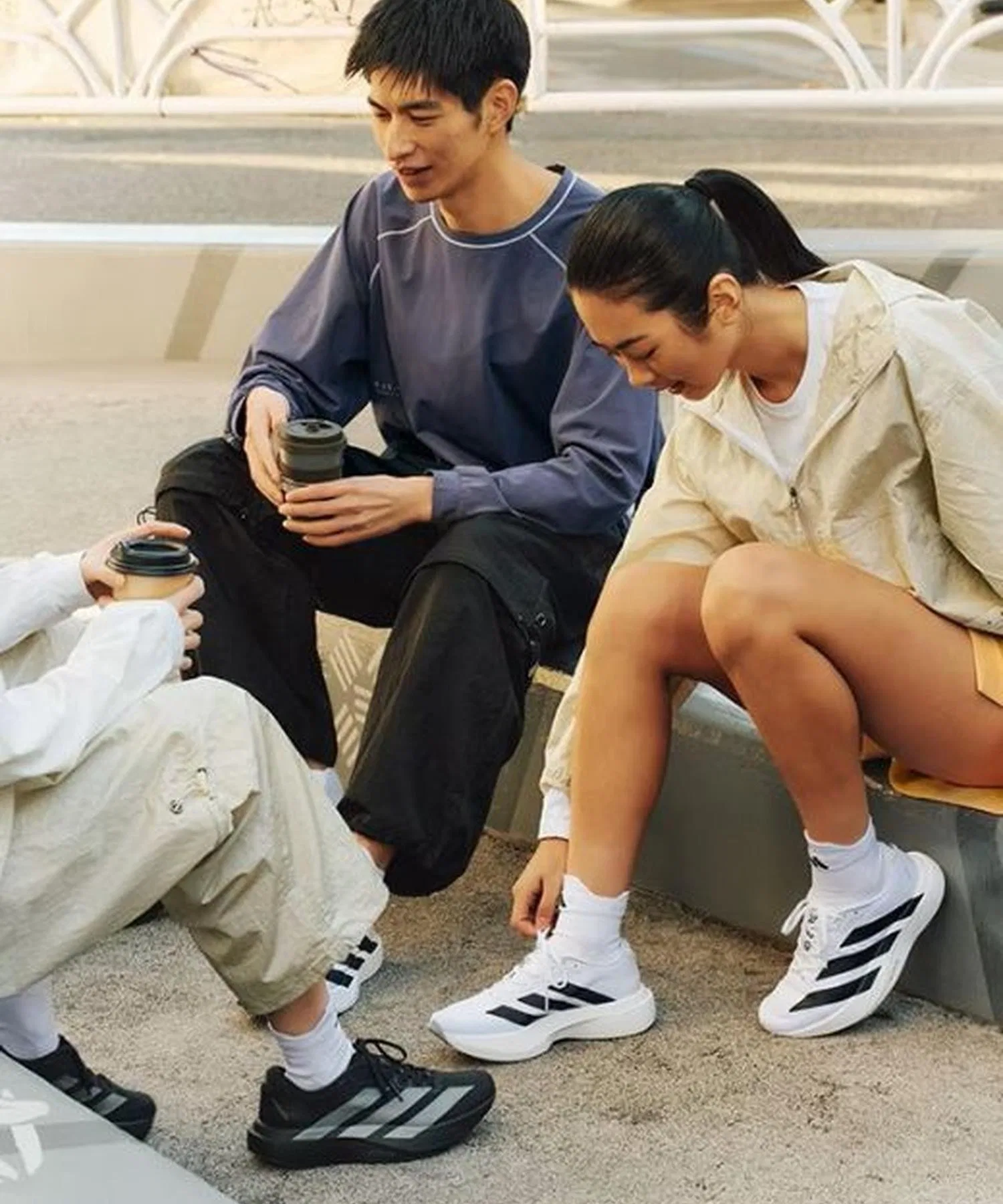 Мужские спортивные брюки adidas RUN WV PT M чёрные — фото 2