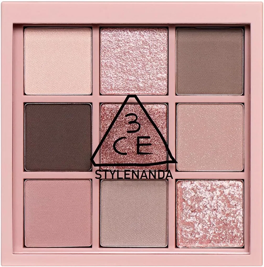 Палетка теней для век 3CE Pink Collection 9 цветов розовый