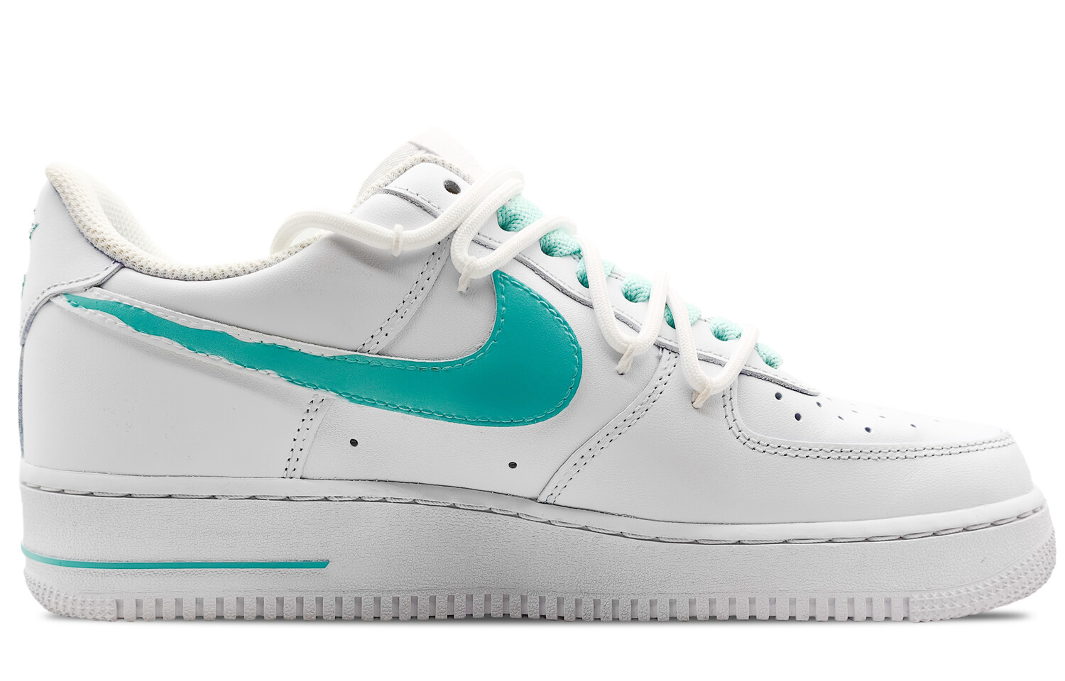 

Кроссовки Nike Air Force 1 Skateboarding Shoes Men Low-top White, синий/белый