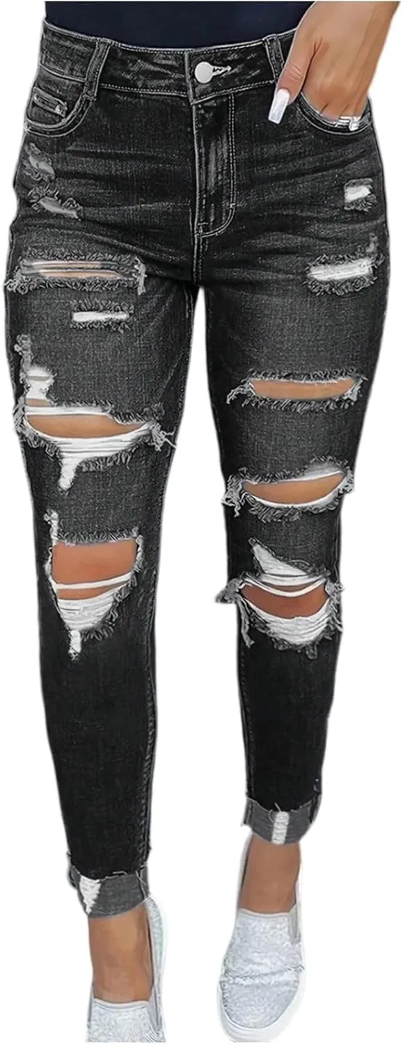 Джинсы женские, черный