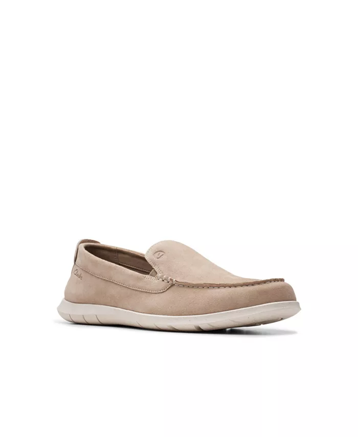 

Мужские кроссовки Flexway Step Slip On Clarks, коричневый/бежевый