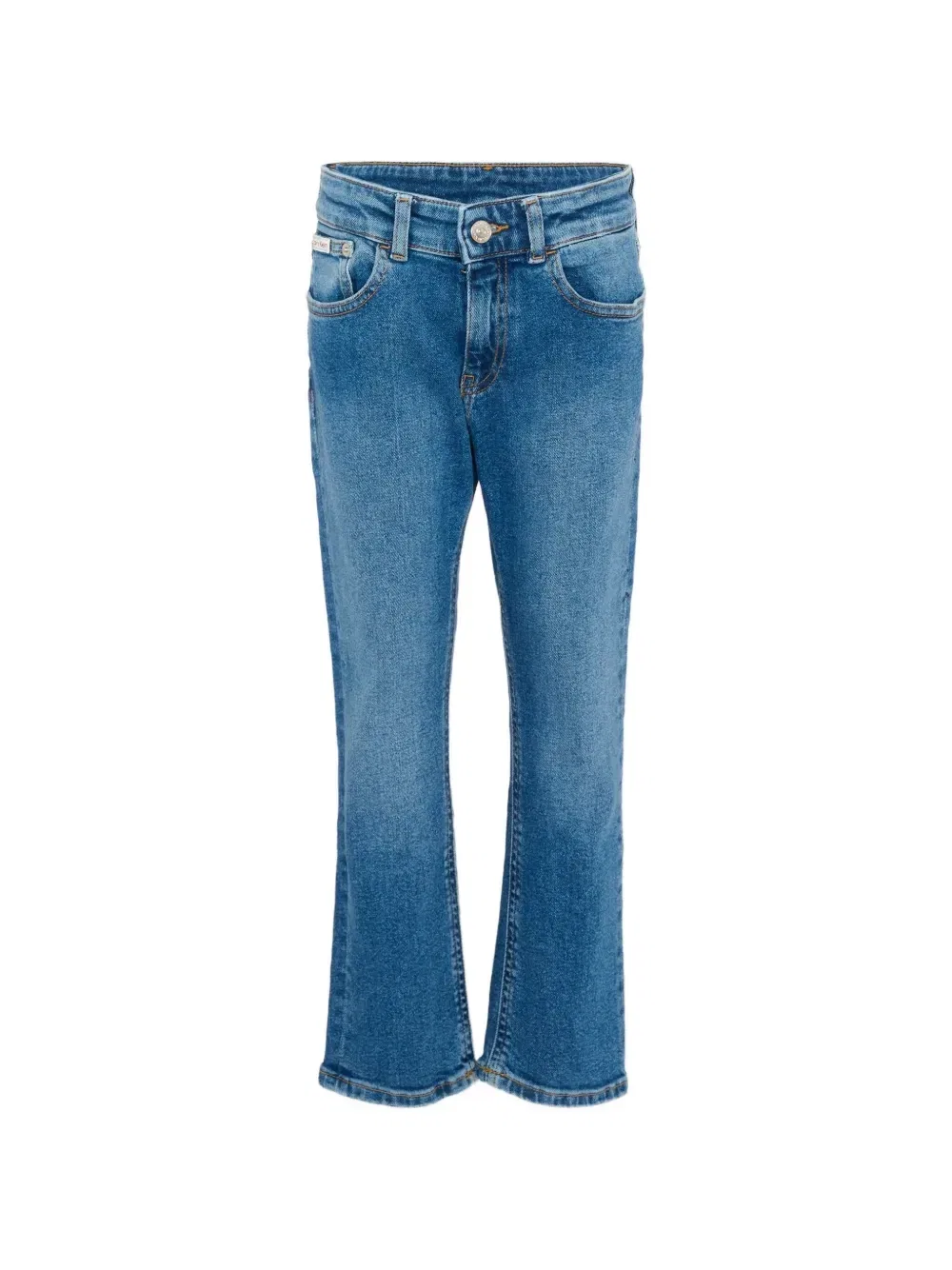 Джинсы с пятью карманами Calvin Klein Kids, синий