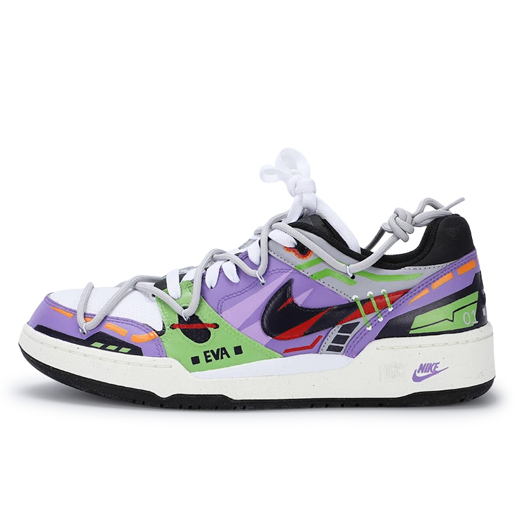 

Nike Full Force Skateboard Shoes мужские низкие зеленые