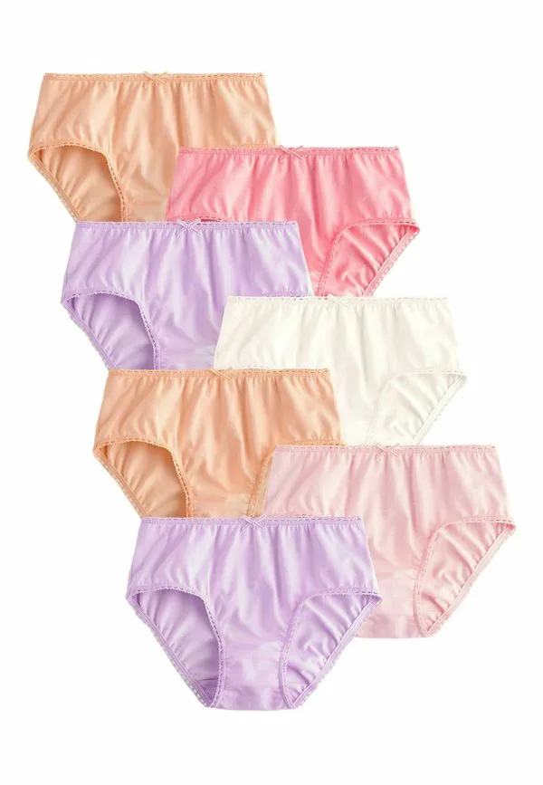 7 штук в упаковке. трусы стандартного кроя. Next, Pink Orange