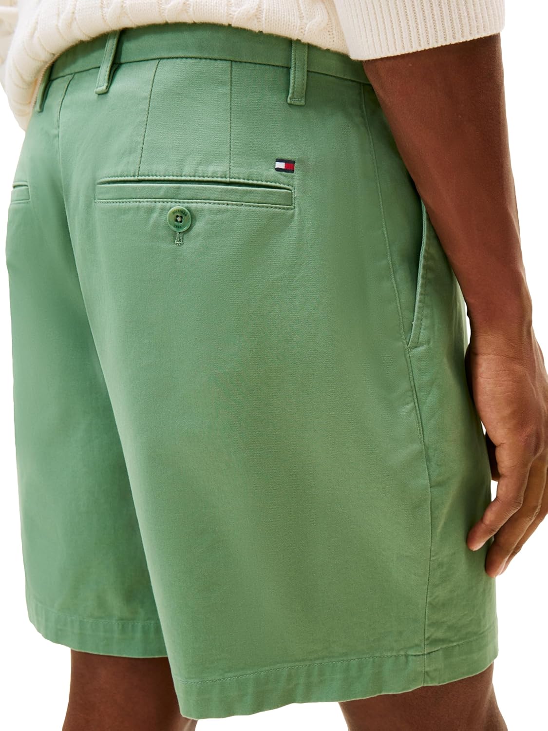 Мужские шорты Tommy Hilfiger Regular Fit из хлопка Mercer длиной 7 дюймов, Dusty Meadow — фото 4