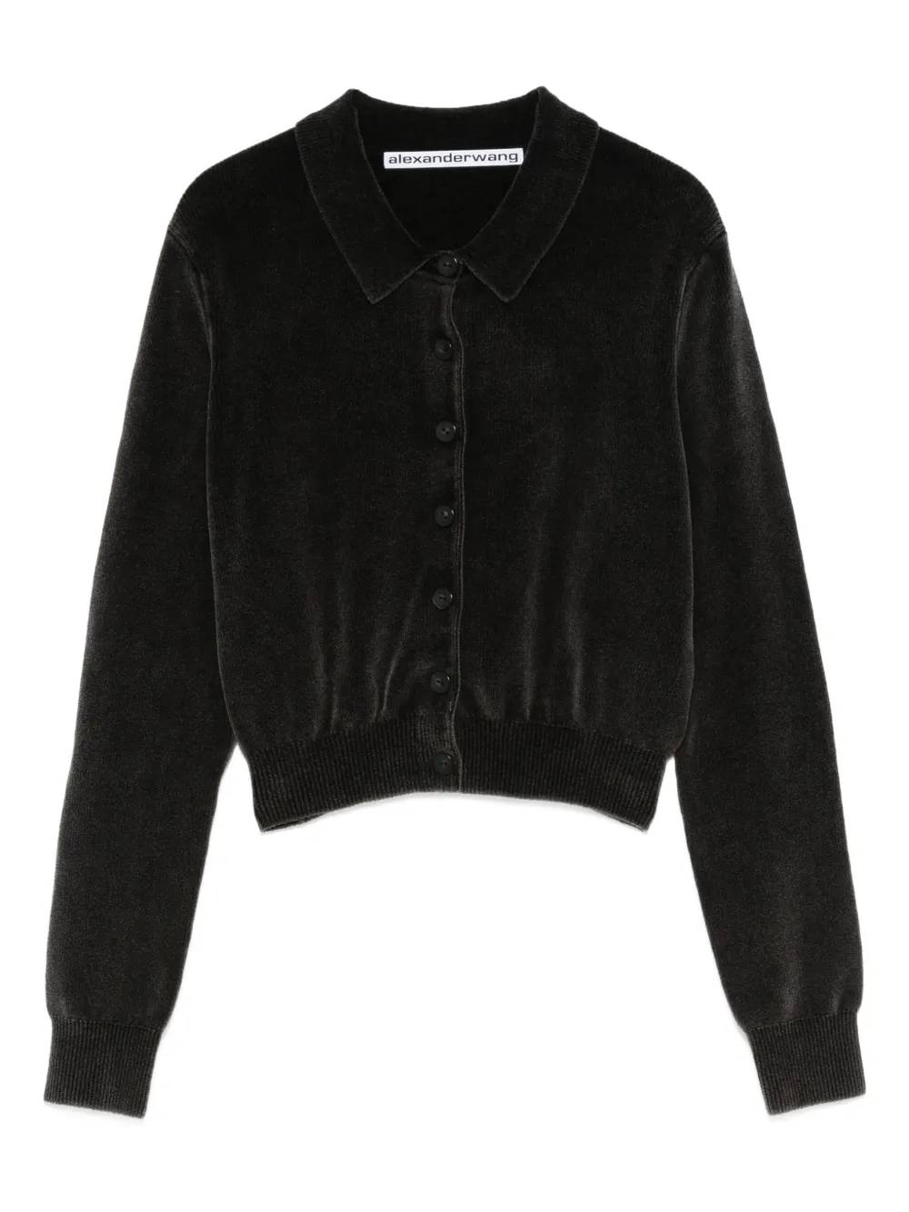 

Кардиган с воротником Alexander Wang, черный