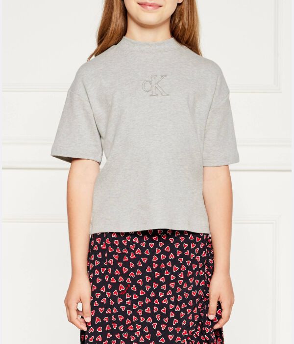 

Футболка детская Calvin Klein Jeans Regular Fit, серый