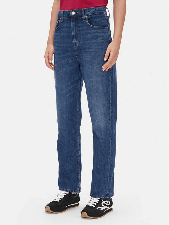 

Джинсы обычного кроя Layla Hr Slim Str Bi0152 Co DW0DW20054 Tommy Jeans, синий