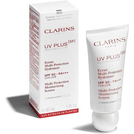 Clarins Увлажняющий солнцезащитный крем с мультизащитой Uv Plus Spf50+ 30 мл — фото 2