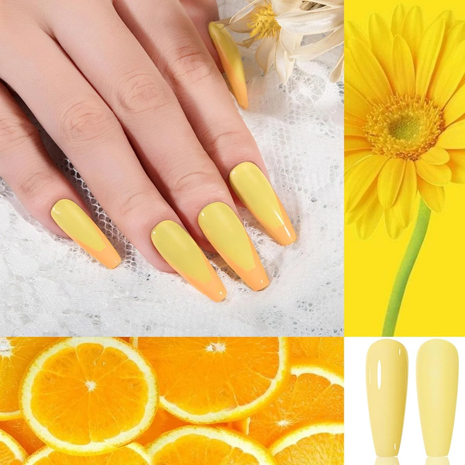 Набор неоновой пудры для ногтей Honey Joy, 6 цветов Honey Joy, Dp-U-6Pcs-10G/Box — фото 4