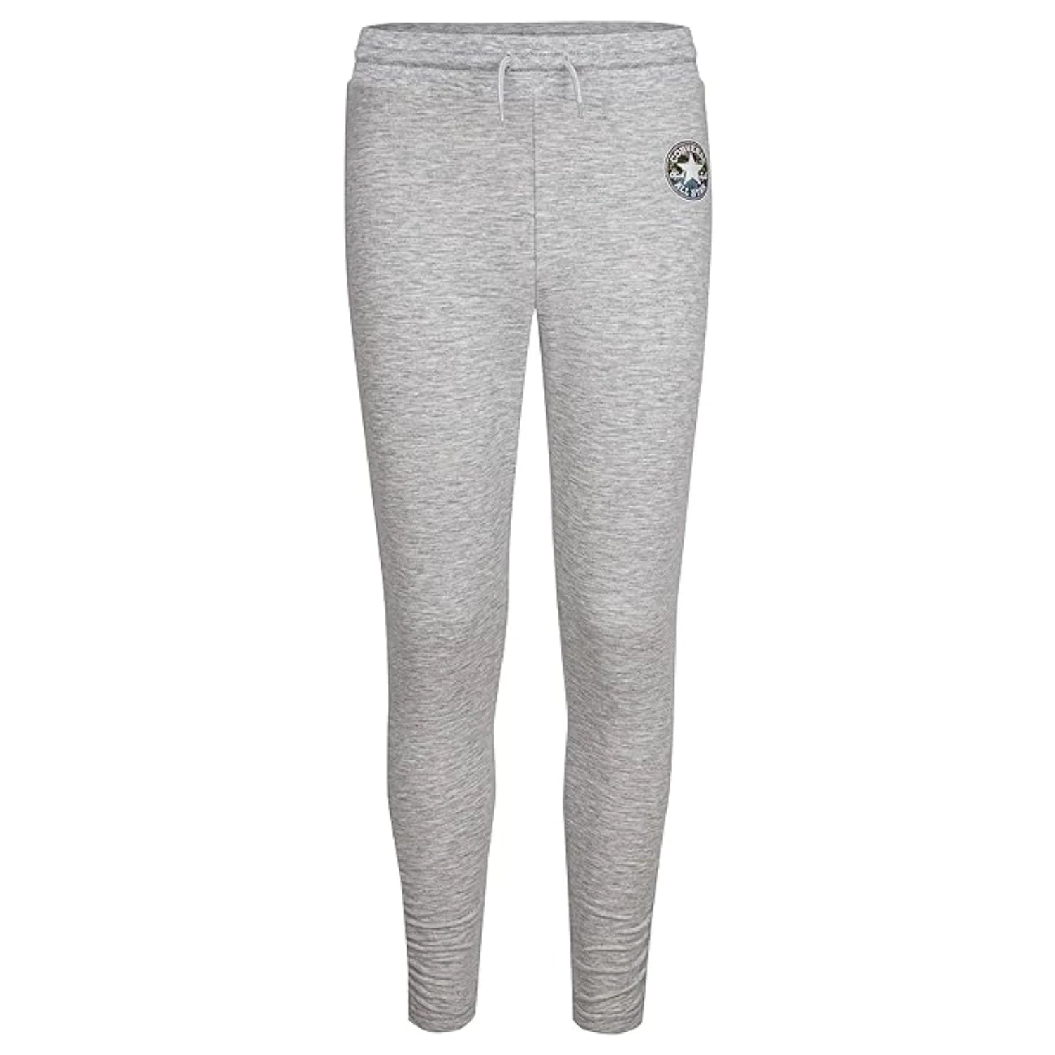 Детские спортивные брюки Converse Chuck Patch Joggers Lunar Rock Heather Drawstring RED550, серый — фото 3