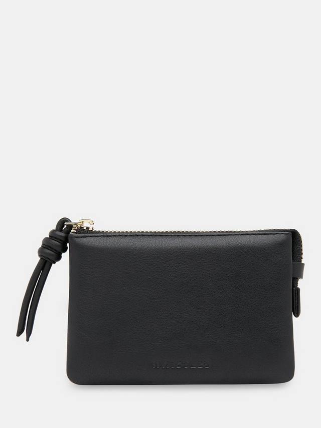 

Сумка из кожи с узлом на молнии Whistles, Black