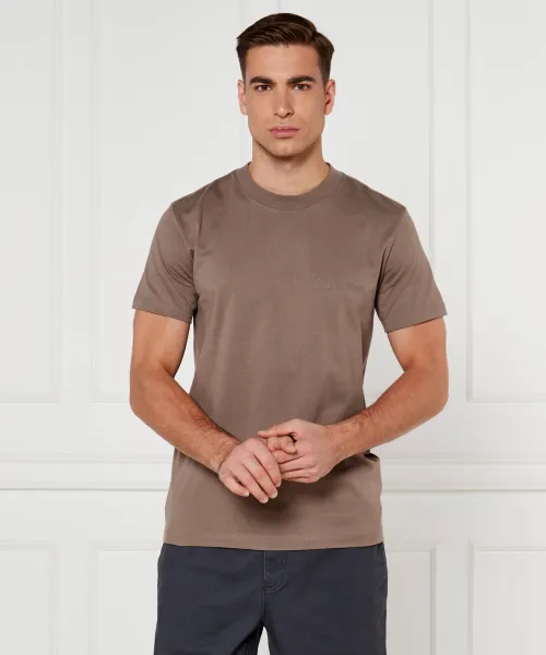 

Футболка Regular fit Calvin Klein Jeans, бежевый