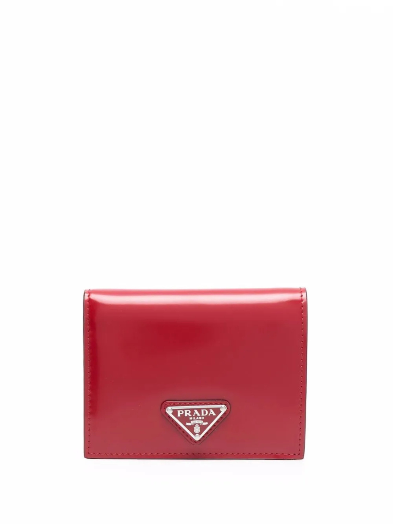 

Prada кошелек с логотипом, красный