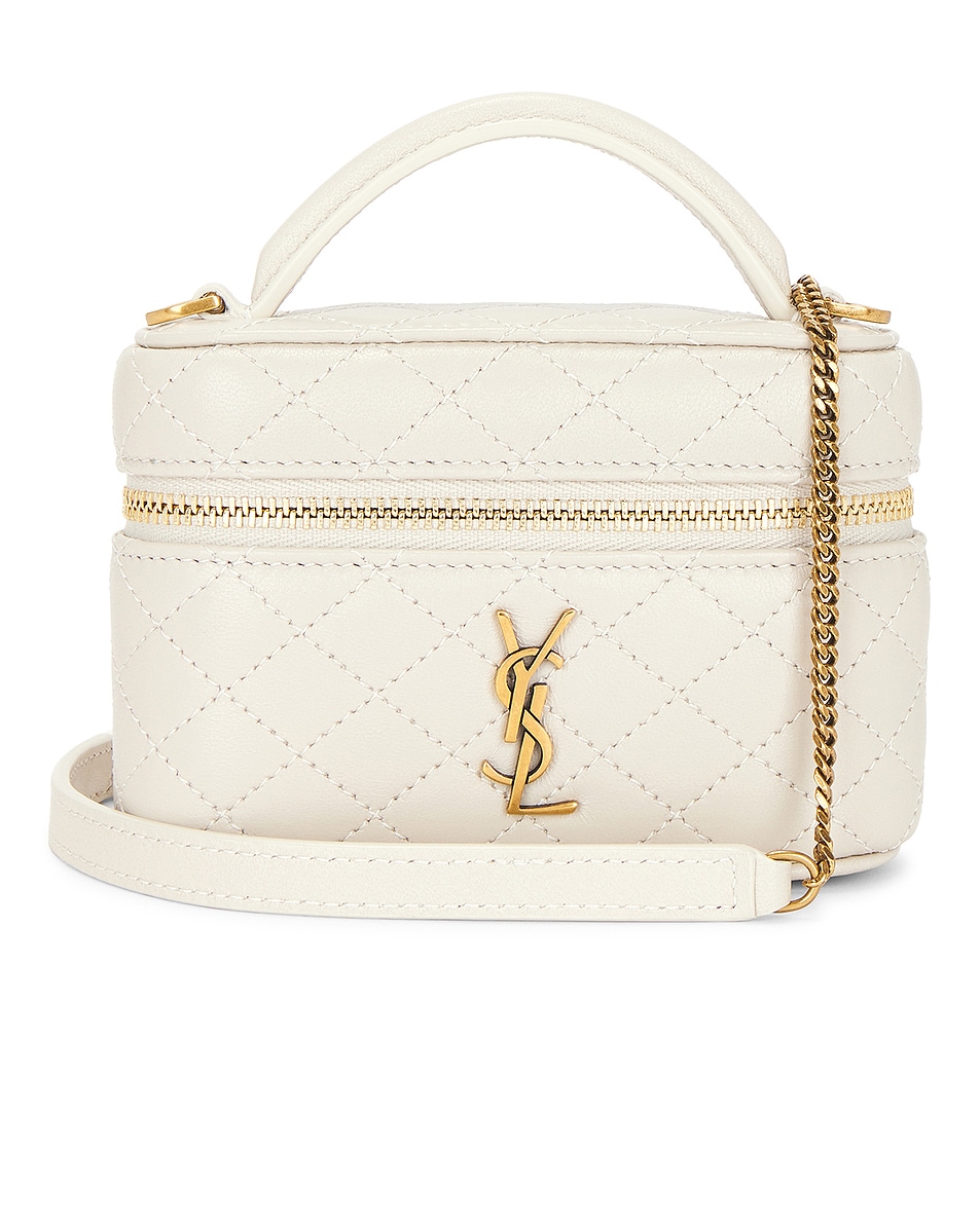 

Micro Gaby Vanity Сумка Saint Laurent, Crema Soft