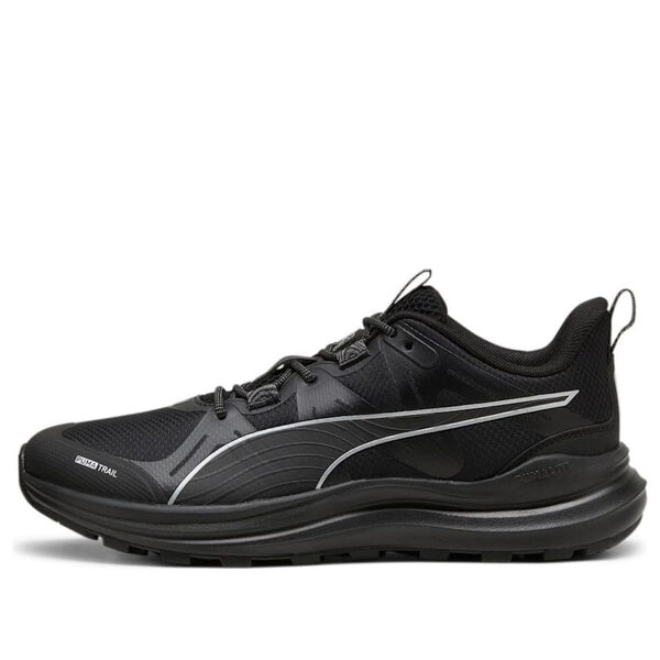 

Кроссовки reflect lite 'black cool dark grey' Puma, черный