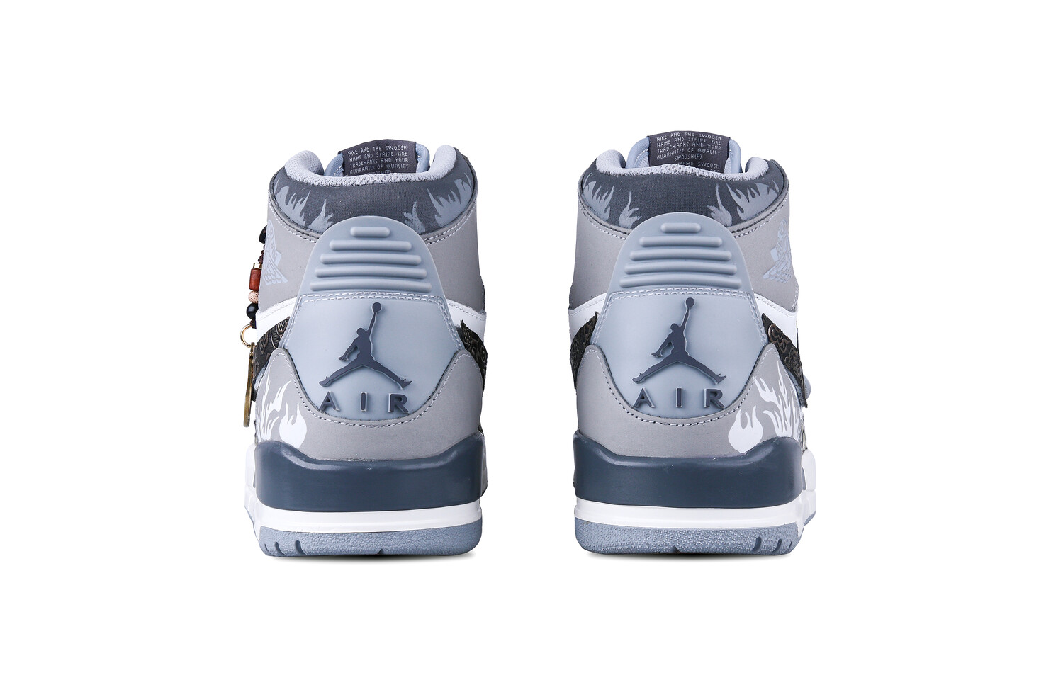 Мужские баскетбольные кроссовки Jordan Legacy 312 Vintage, Silver — фото 3