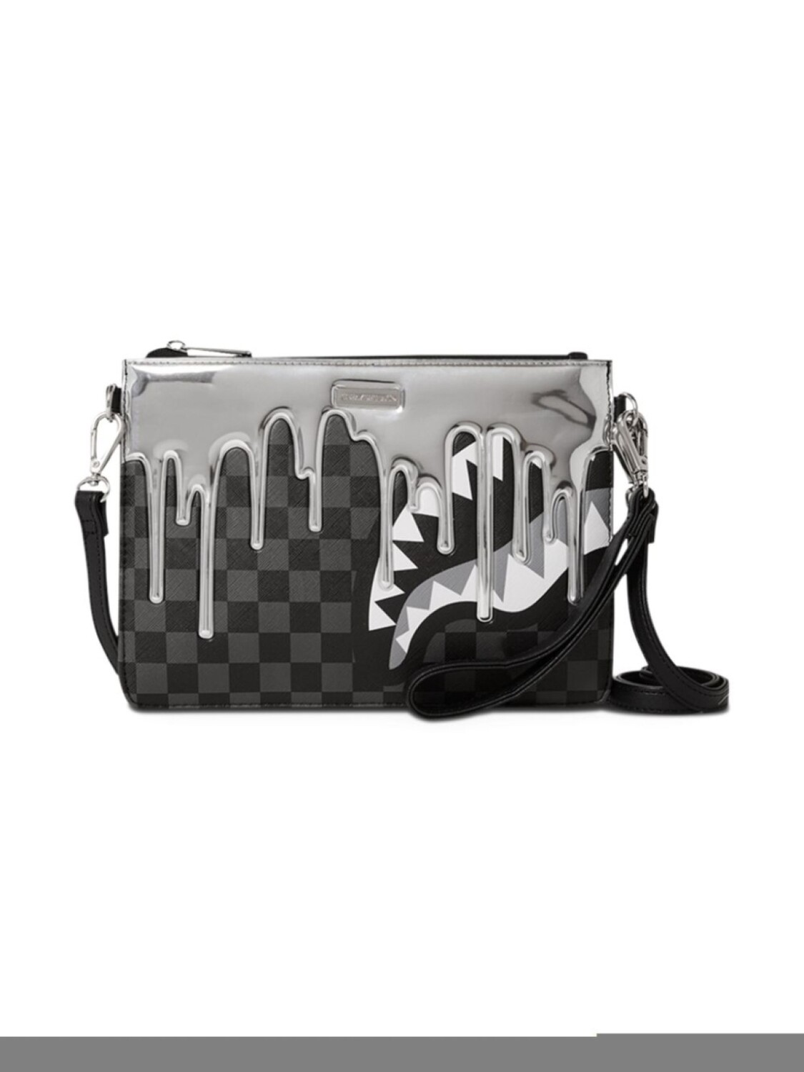

Sprayground kid сумка на плечо Metallic Drips, черный