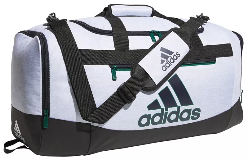 

Спортивная сумка Adidas Defender IV среднего размера, белый/синий/черный