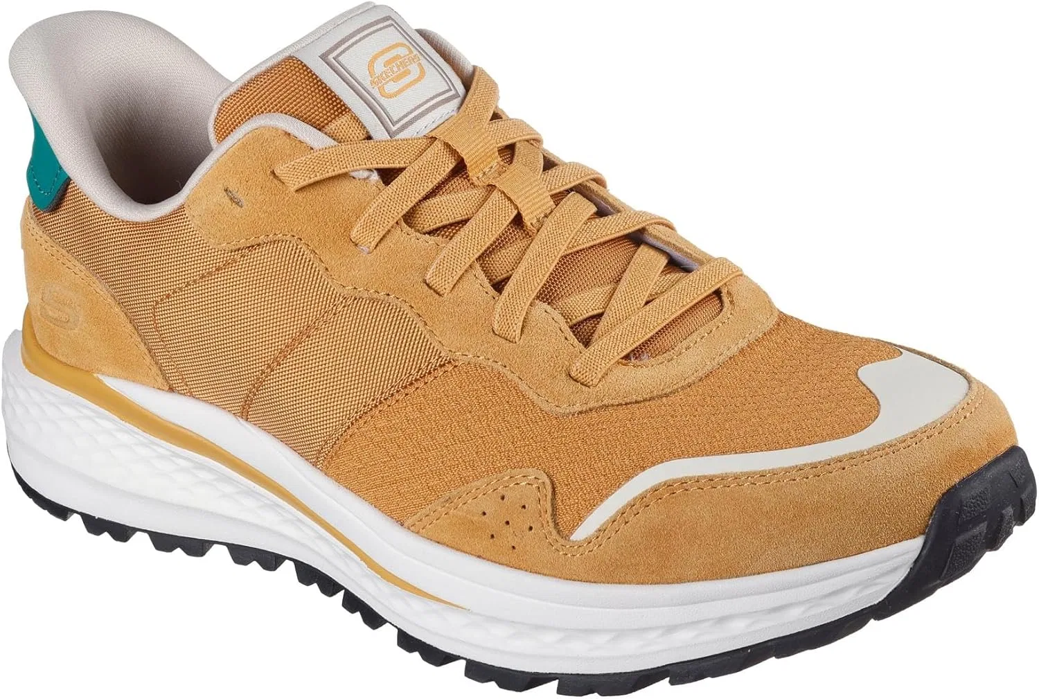 Мужские повседневные кроссовки Skechers 211069-gry, Wheat Leather Mesh