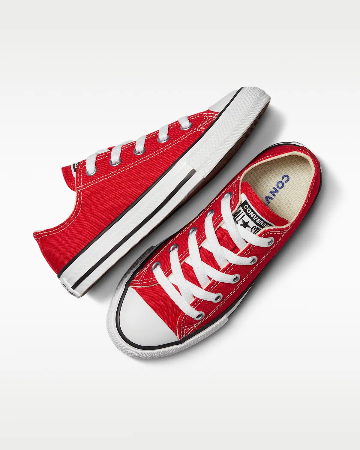Детские кроссовки Converse Chuck Taylor All Star Low Top, Red — фото 4
