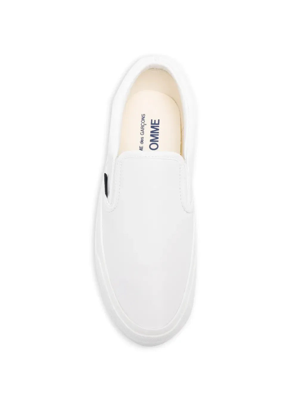 Слипоны Comme Des Garcons Homme, белый — фото 4
