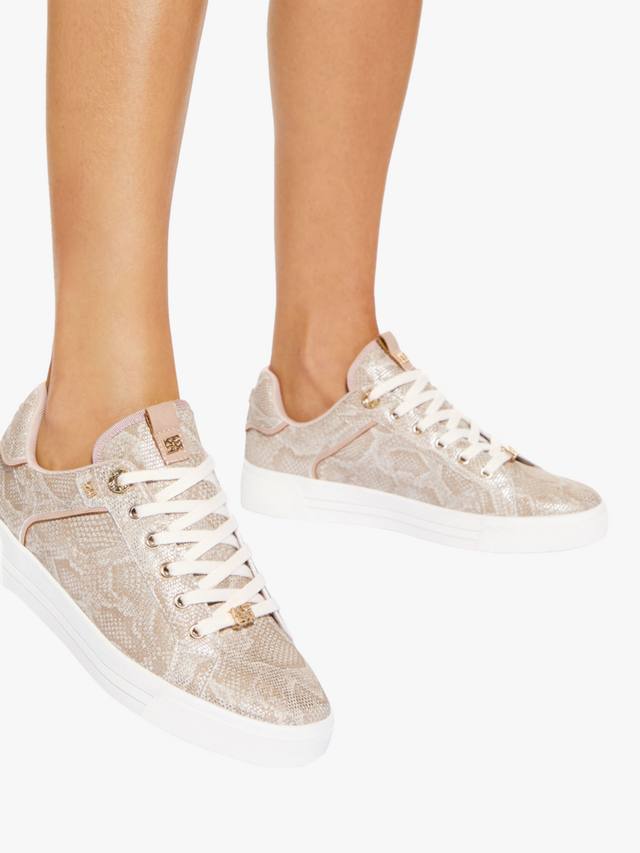 Кроссовки lillian со змеиным принтом KG Kurt Geiger, цвет Taupe/Multi — фото 2