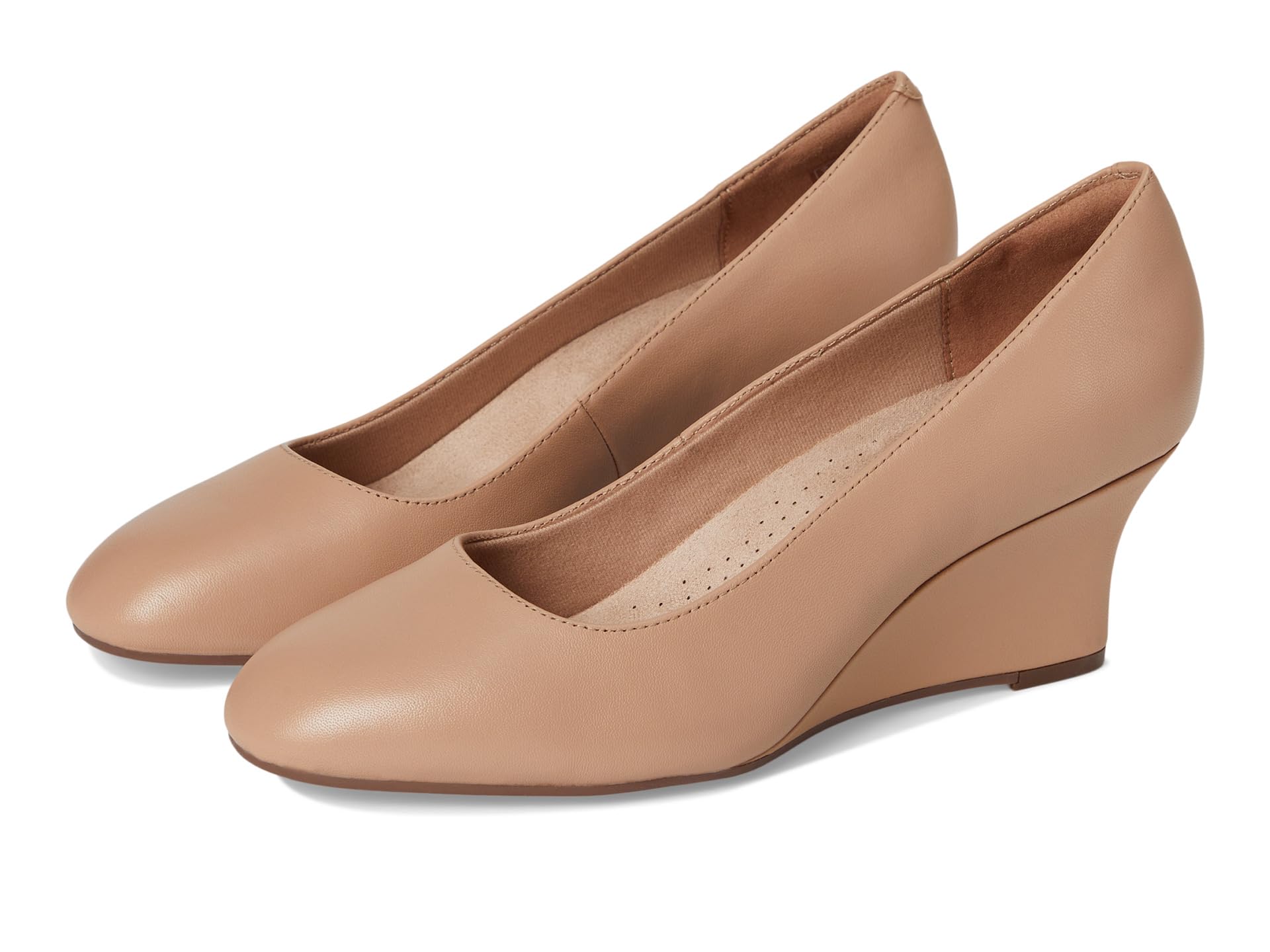 Туфли Clarks Olivette Pearl, Beige Leather