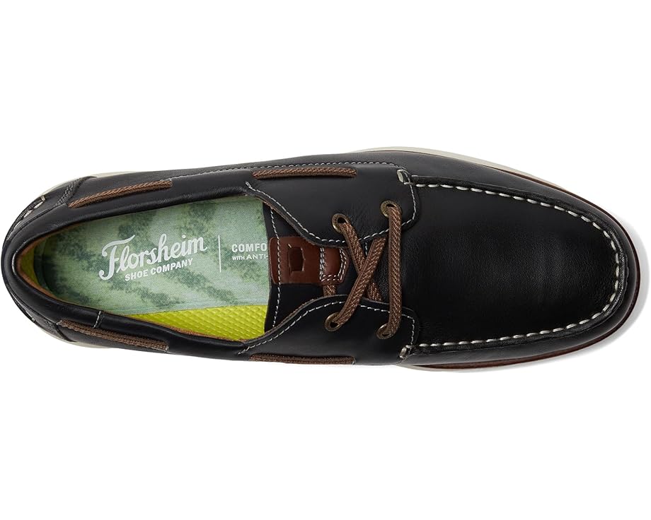 Лоферы Florsheim Tropics Elastic Lace Moc Toe Boat Shoes, темно-синий — фото 2