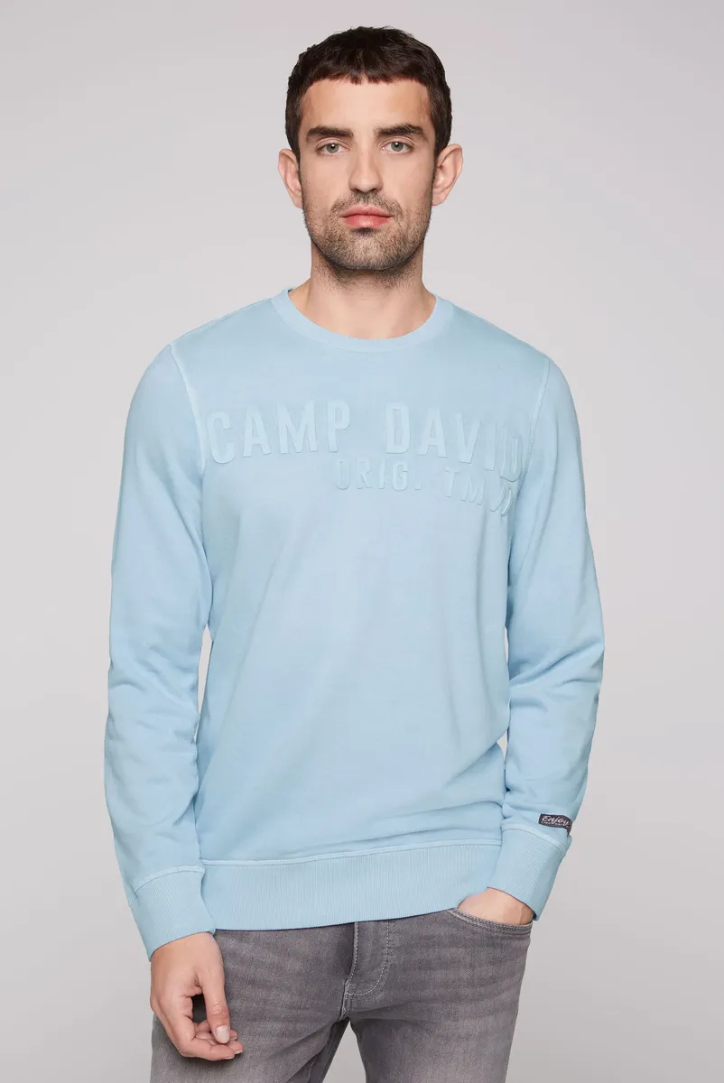 

Свитер CAMP DAVID, хлопок, синий