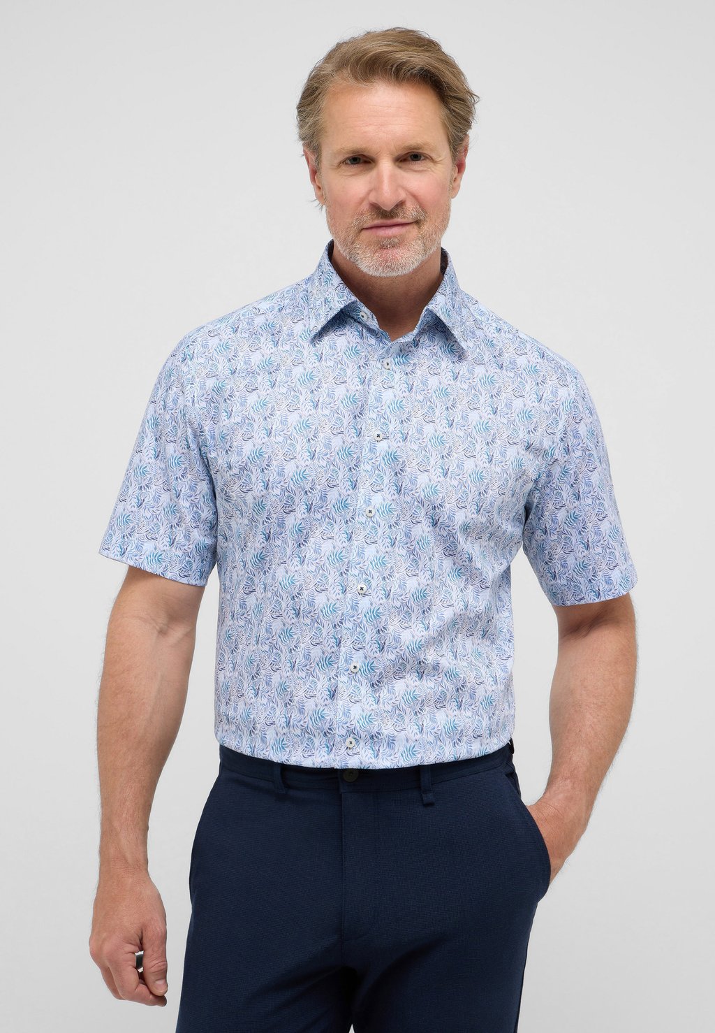 

Рубашка MODERN FIT Eterna, синий