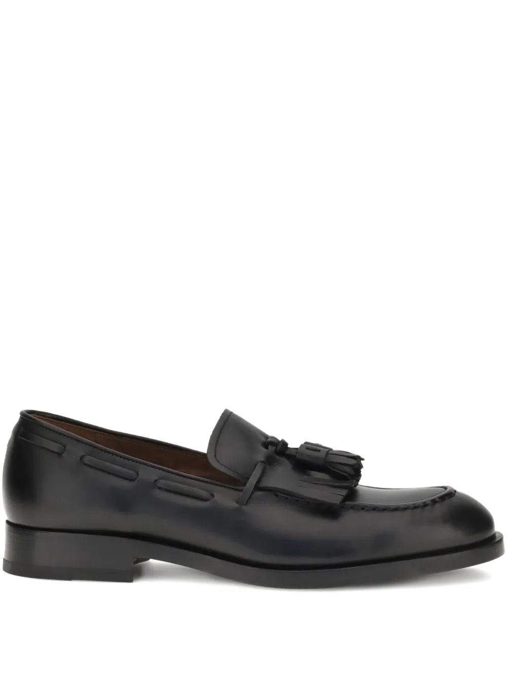 

Кожаные мокасины с кисточками Fratelli Rossetti, черный