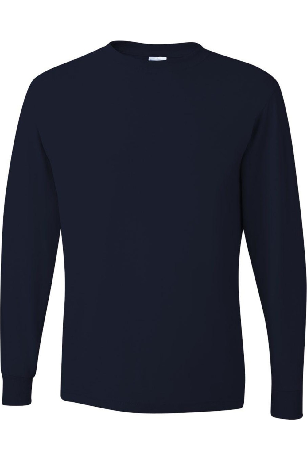 

Футболка JERZEES Dri-Power с длинным рукавом 50/50, цвет j. navy