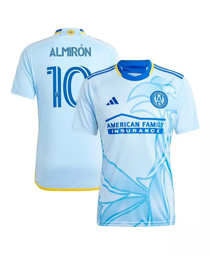 

Мужская футболка Miguel Almiron светло-голубая Atlanta United FC 2024 The Resurgens Kit Replica Player Jersey adidas