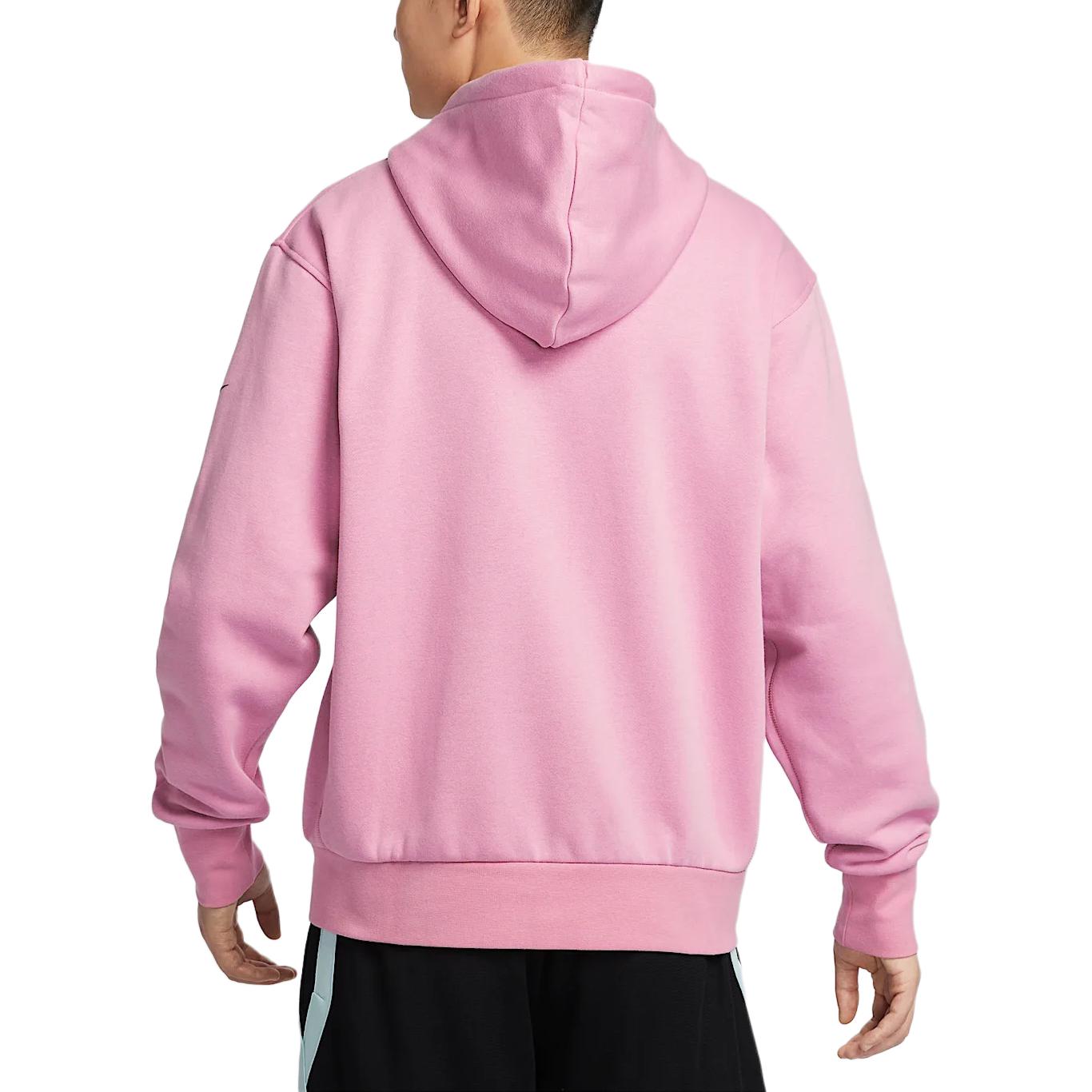 Сабина баскетбольная худи из флиса Nike, розовый/черный — фото 4