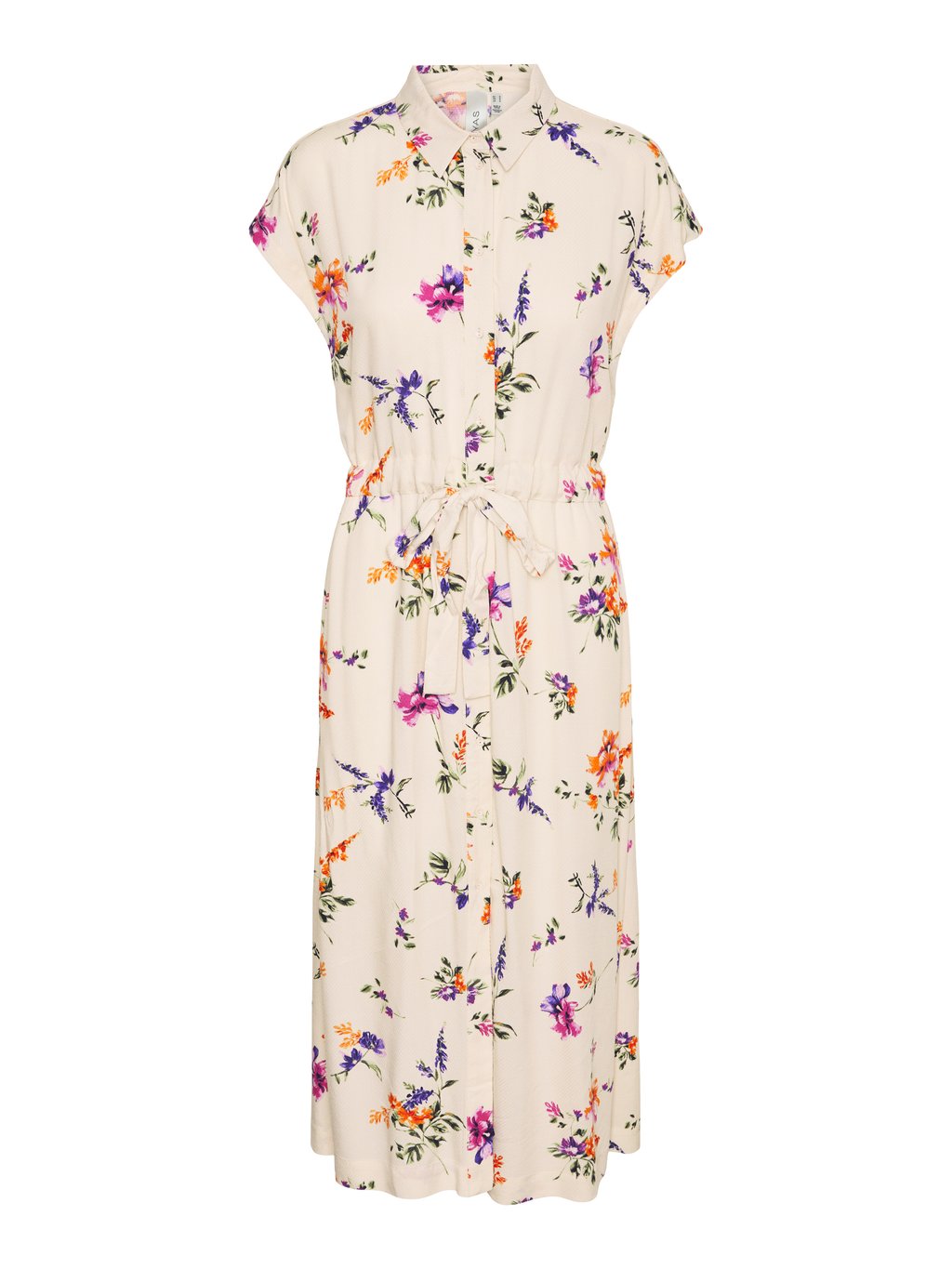 

Платье-рубашка ASINA MIDI BELT DRESS YAS, мультиколор