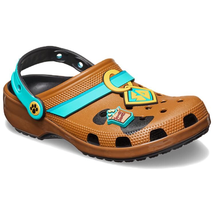 Классический сабо Скуби-Ду! Crocs, черный — фото 2