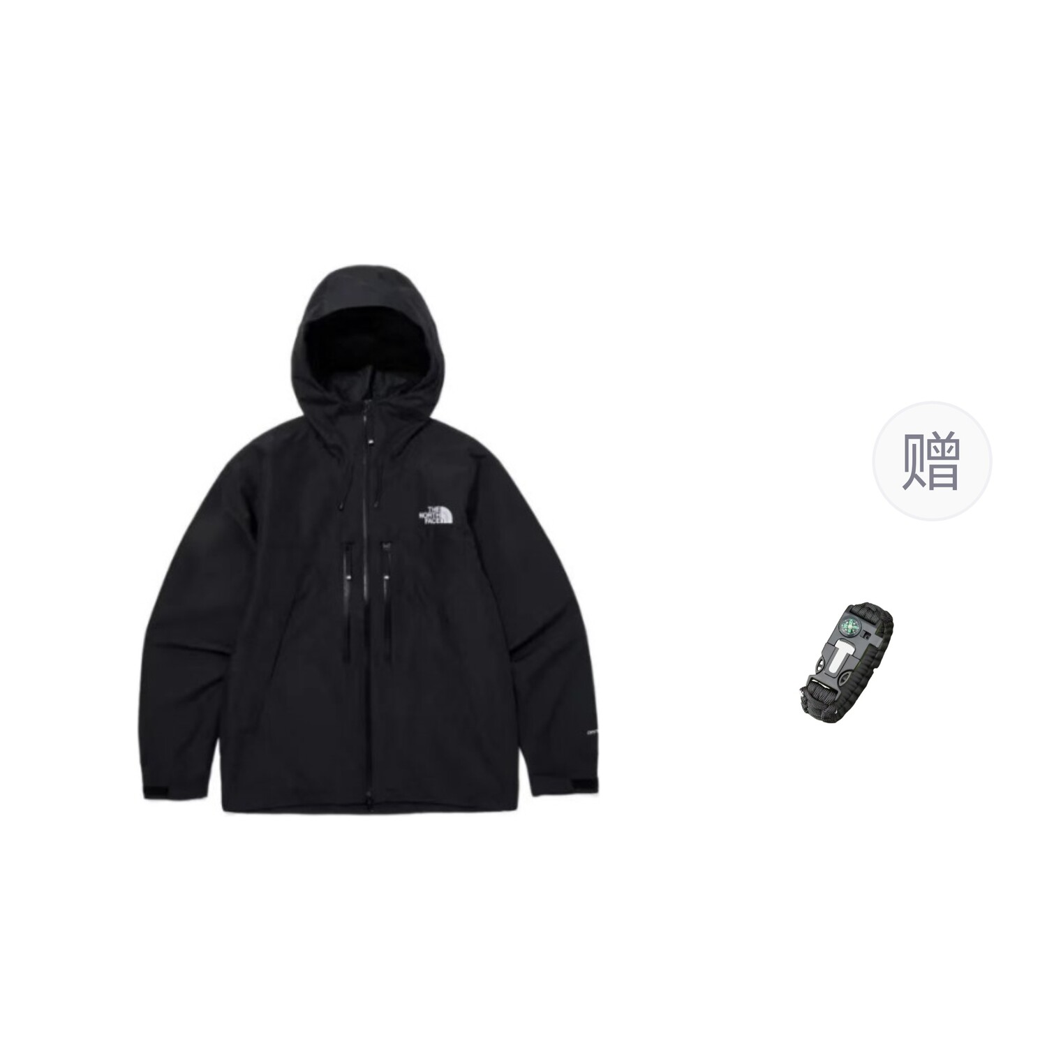 

Ветровка куртка унисекс черный The North Face
