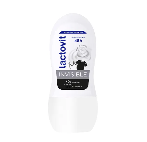 

Шариковый дезодорант против раздражения Invisible Cuidado Y Eficacia Lactovit, 50 ml