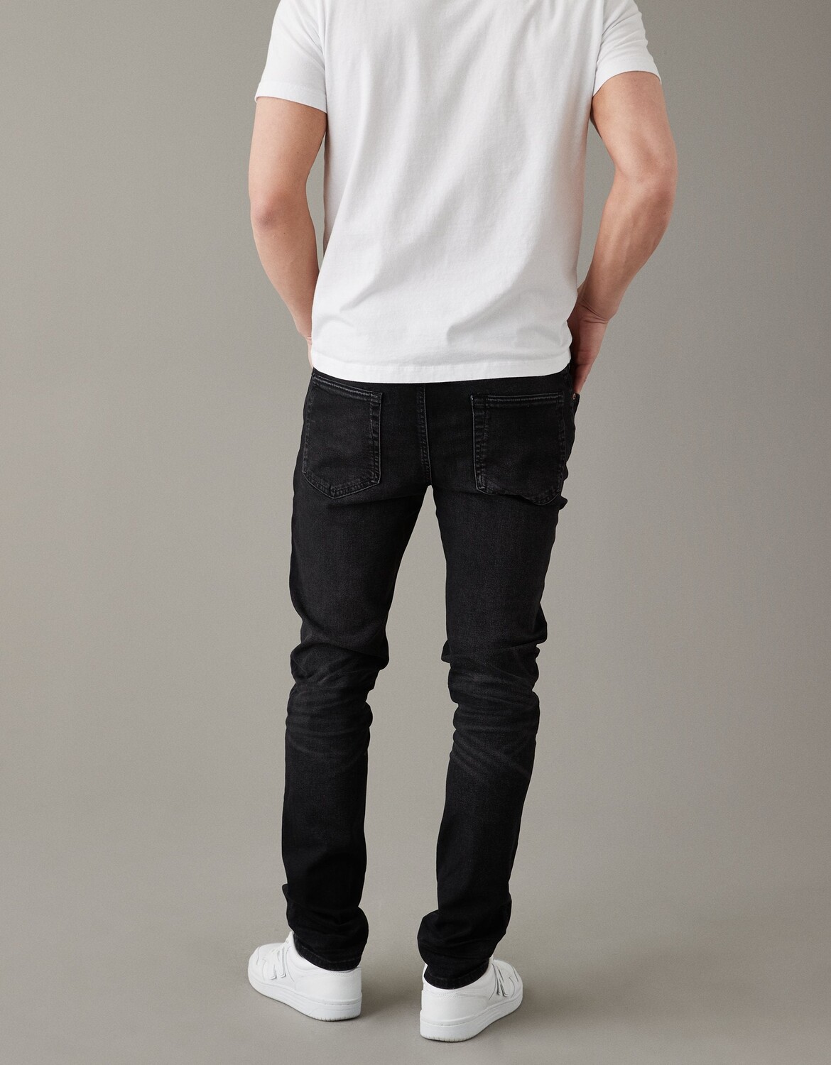 

Узкие джинсы AE AirFlex+ American Eagle Outfitters, цвет Black Wash