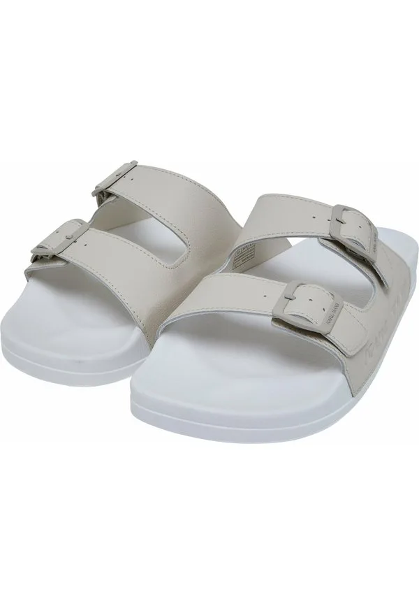 Мулы для бассейна Karl Kani, Beige White — фото 2